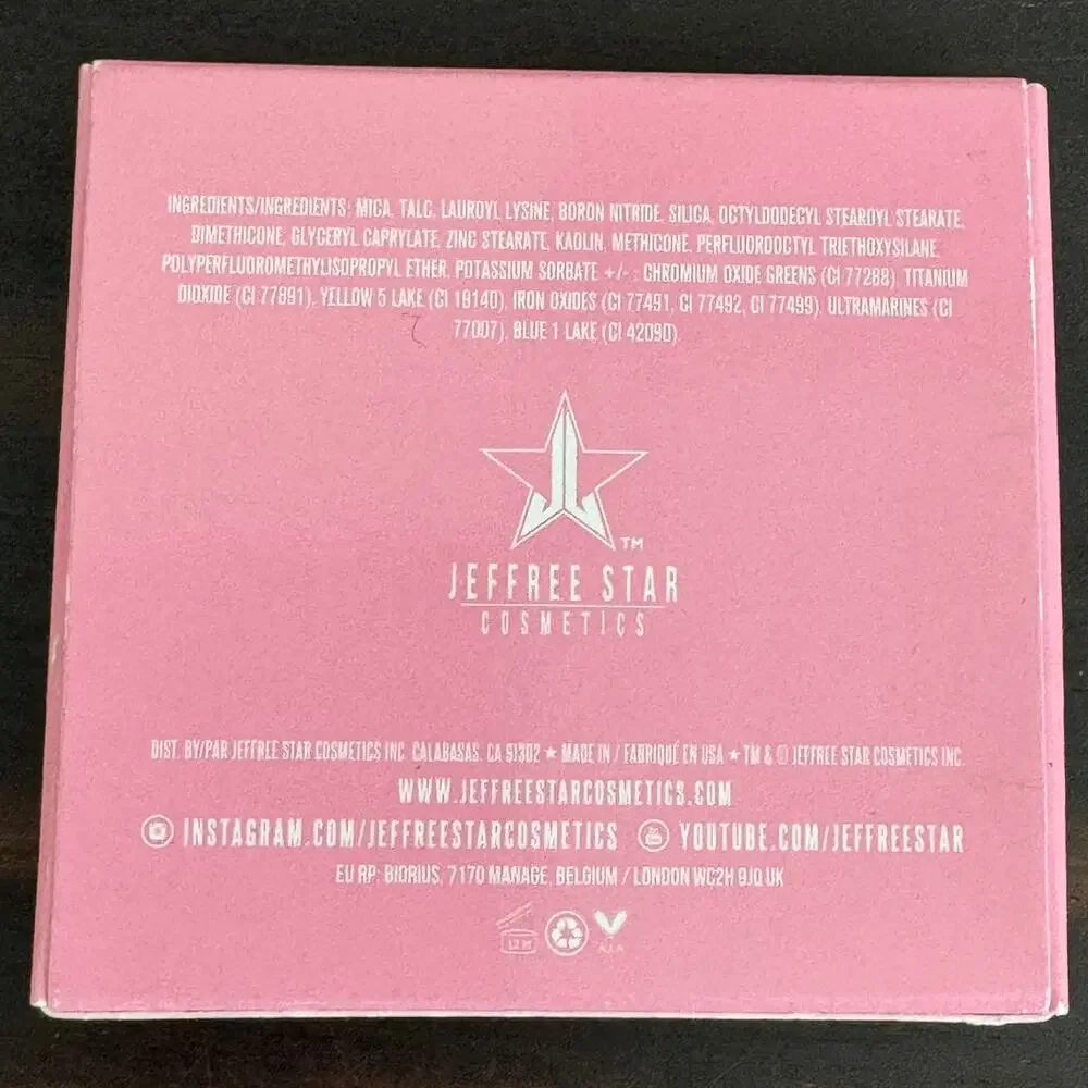 NIB Jeffree Star Artistry Singles in Self‎ Made
